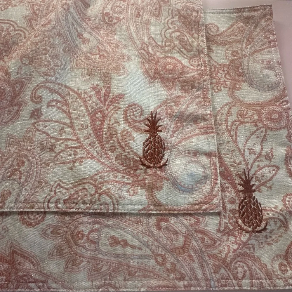 Tommy Bahama East India Paisley Placemats Set of 2